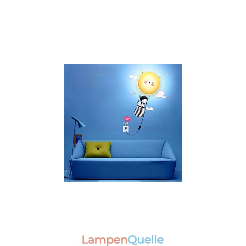 Wandleuchten Moderne Zeitgenössische Kreative 3D Wand Papier Wand Lampe Licht