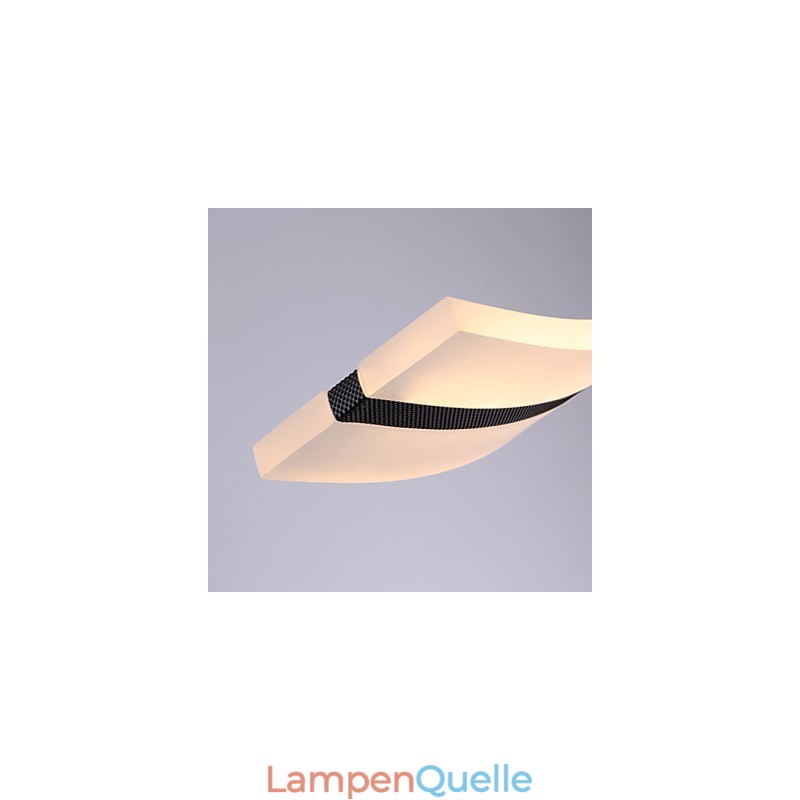 Moderne zeitgenössische Chrom-Pendelleuchte