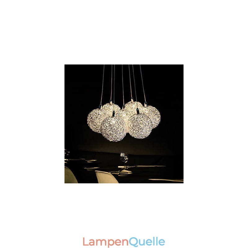 Pendelleuchte Modern 7 Licht Home Furnishing Dekorative Aluminium Pendelleuchte