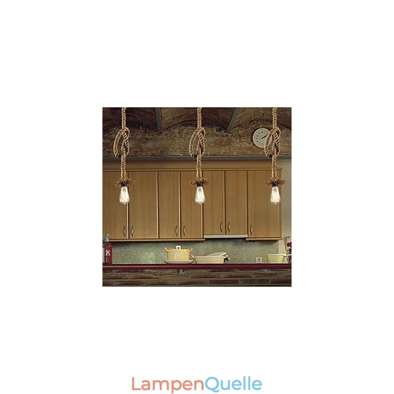 Traditionelle klassische rustikale Lodge Vintage Country Retro Pendelleuchte