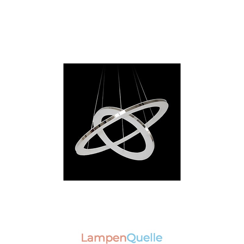 Moderne zeitgenössische Pendelleuchte aus Metall