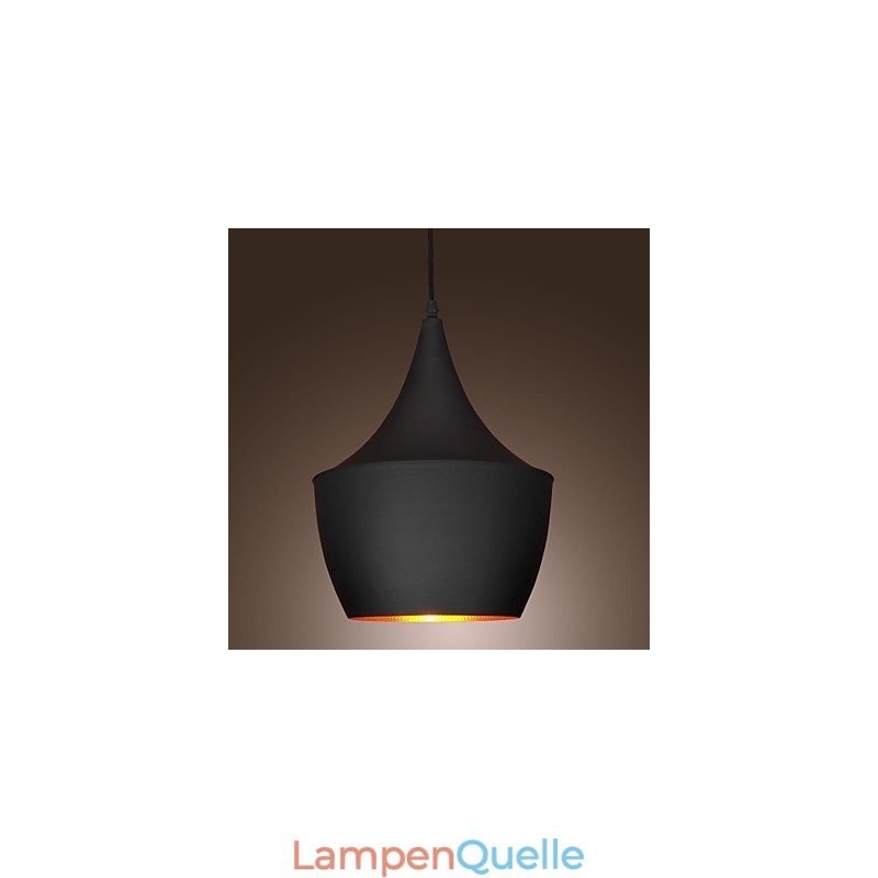 Pendelleuchte Retro Vintage Tom Dixon Design Schwarz