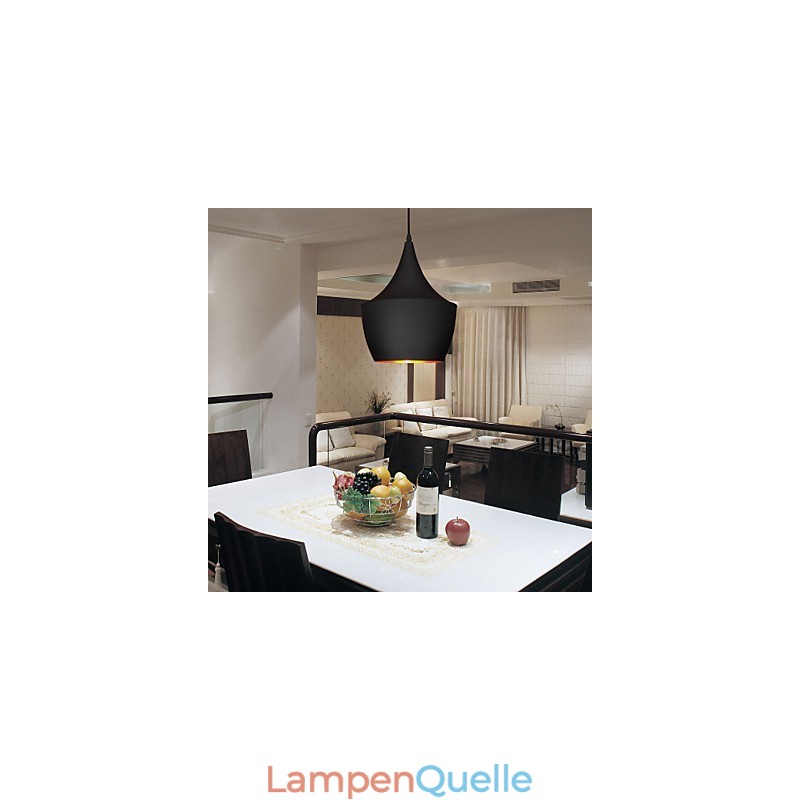 Pendelleuchte Retro Vintage Tom Dixon Design Schwarz