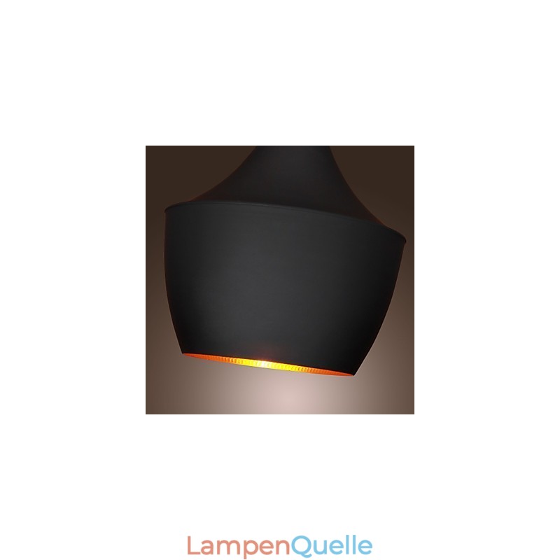 Pendelleuchte Retro Vintage Tom Dixon Design Schwarz