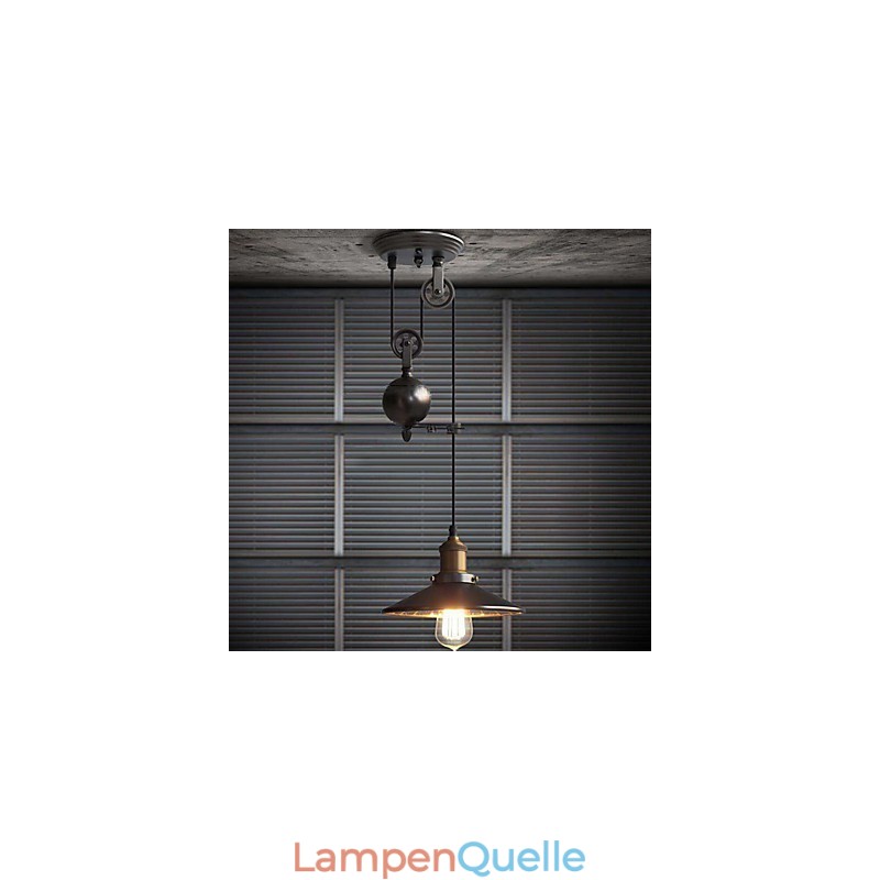 Pendelleuchten Rustikale Lodge Vintage Retro Country Garage Metall