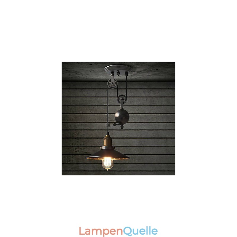 Pendelleuchten Rustikale Lodge Vintage Retro Country Garage Metall