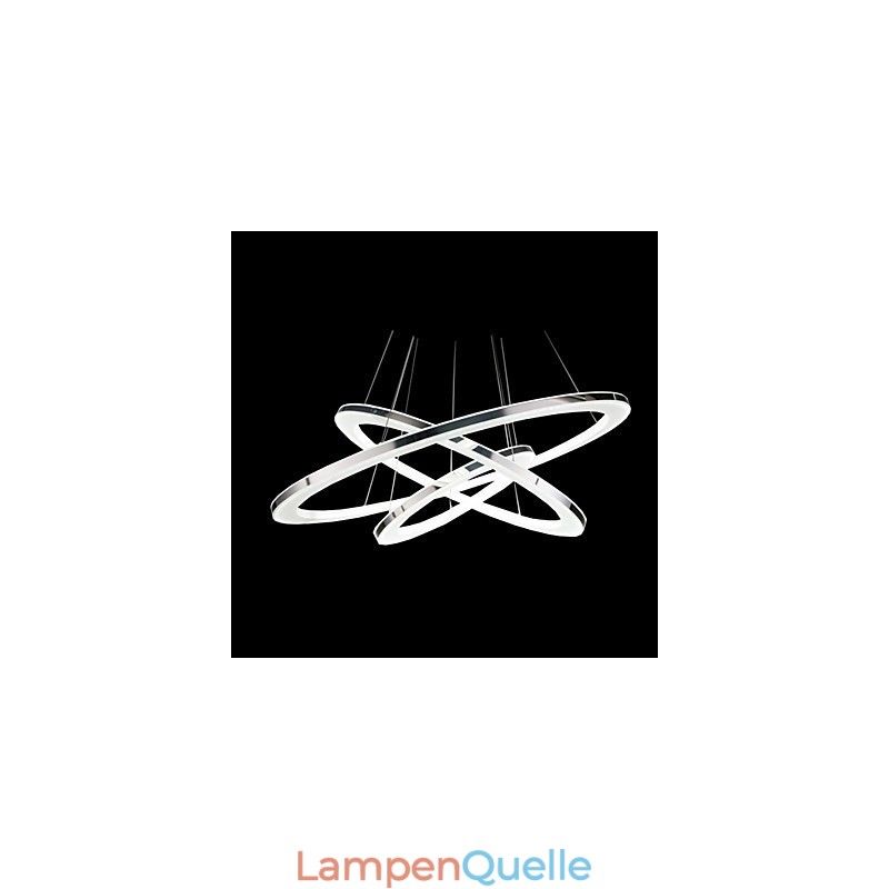 Moderne Pendelleuchte 3 Ringe Pendelleuchte Acryl