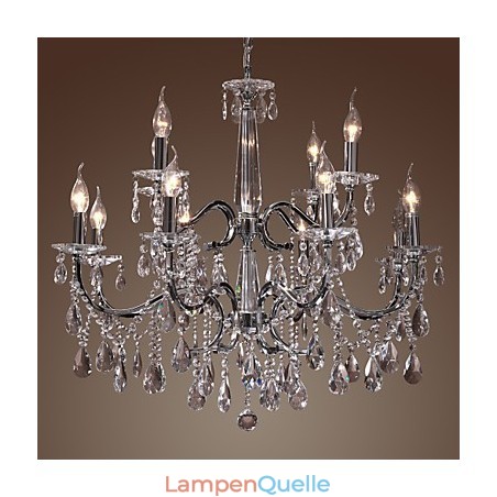 Kronleuchter Kristall Modern 2 Ebenen Wohnzimmer 12 Lichter Kronleuchter Kristall Modern 2 Ebenen Wohnzimmer 12 Lichter