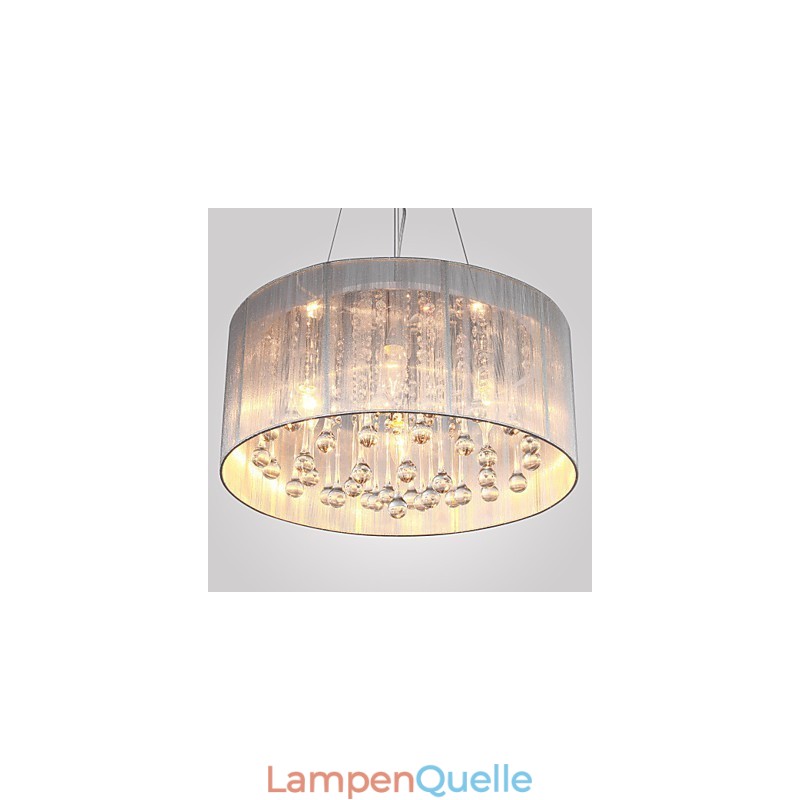 Trommel-Pendelleuchte, modern, 4 Lichter