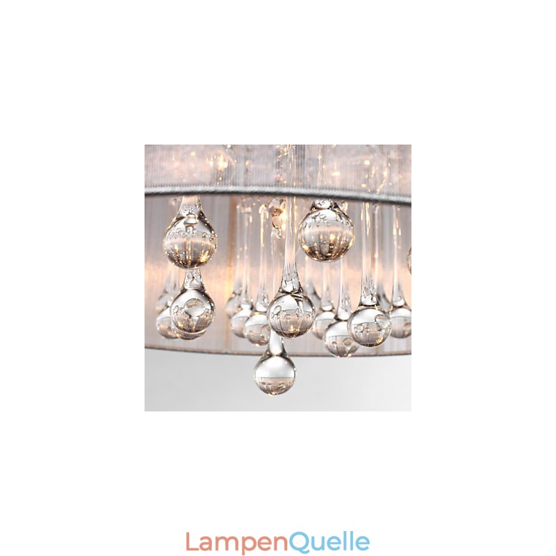 Trommel-Pendelleuchte, modern, 4 Lichter