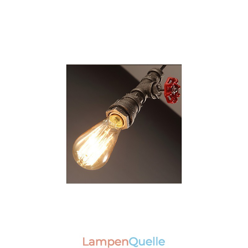 Retro Hängelampe Handeln Die Rolle Ofing Loft Dekoration Ländlichen Industrie Rohr Pendelleuchte