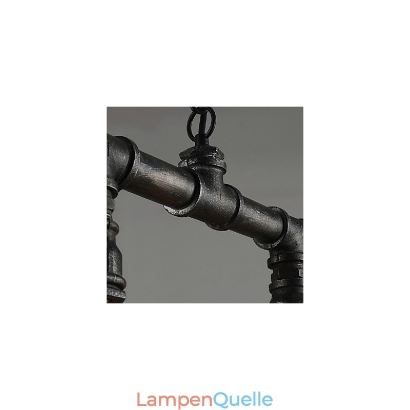 Traditionelle Klassische Vintage Laterne Land Retro Mini Stil Malerei Metall Anhänger Licht
