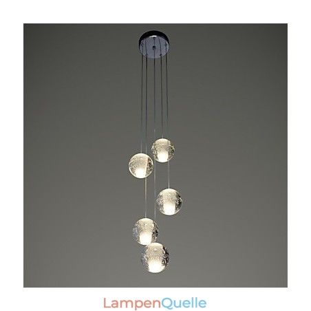 Moderne Pendelleuchte Pendelleuchte Leuchten G4 Retroifit Chrom Überzug Kristall für Treppenlicht Moderne Pendelleuchte Pendelleuchte Leuchten G4 Retroifit Chrom Überzug Kristall für Treppenlicht