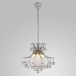 Pendelleuchte Luxus Modern Kristall Wohnzimmer 6 Lichter