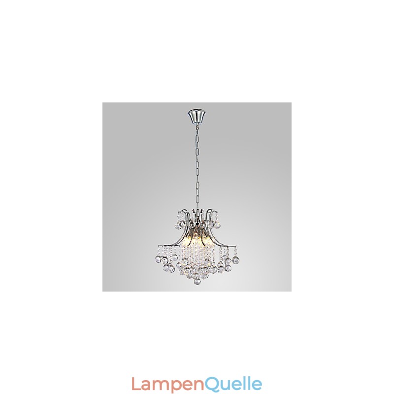 Pendelleuchte Luxus Modern Kristall Wohnzimmer 6 Lichter