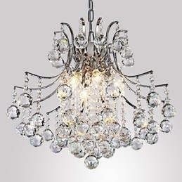 Pendelleuchte Luxus Modern Kristall Wohnzimmer 6 Lichter