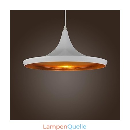 Moderne zeitgenössische Country Retro Malerei Metall Pendelleuchte