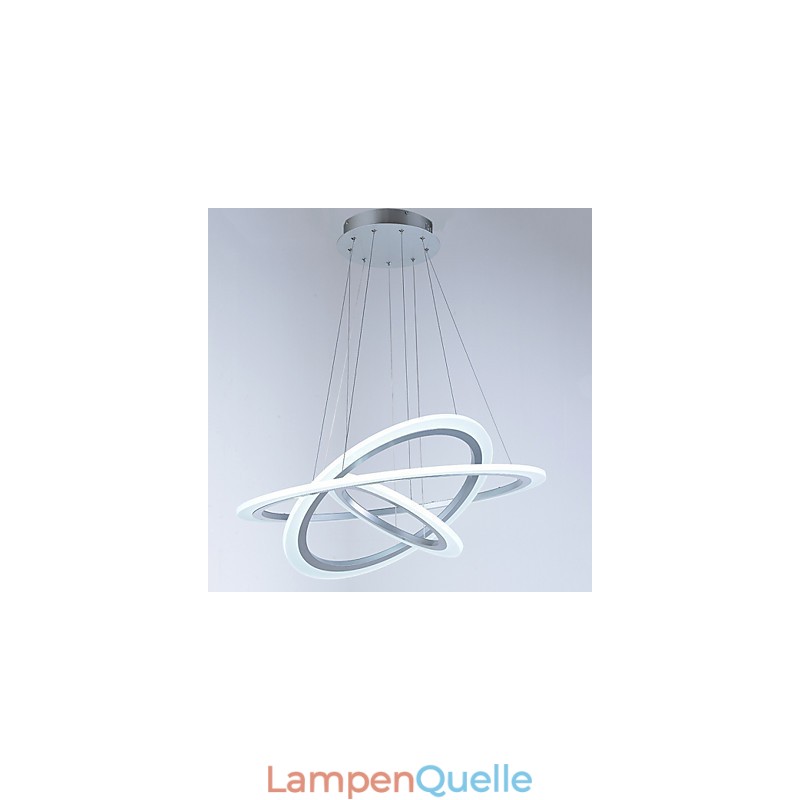 Acryl Pendelleuchte Lampen Kronleuchter Deckenbeleuchtung mit DIY 3 Ringe