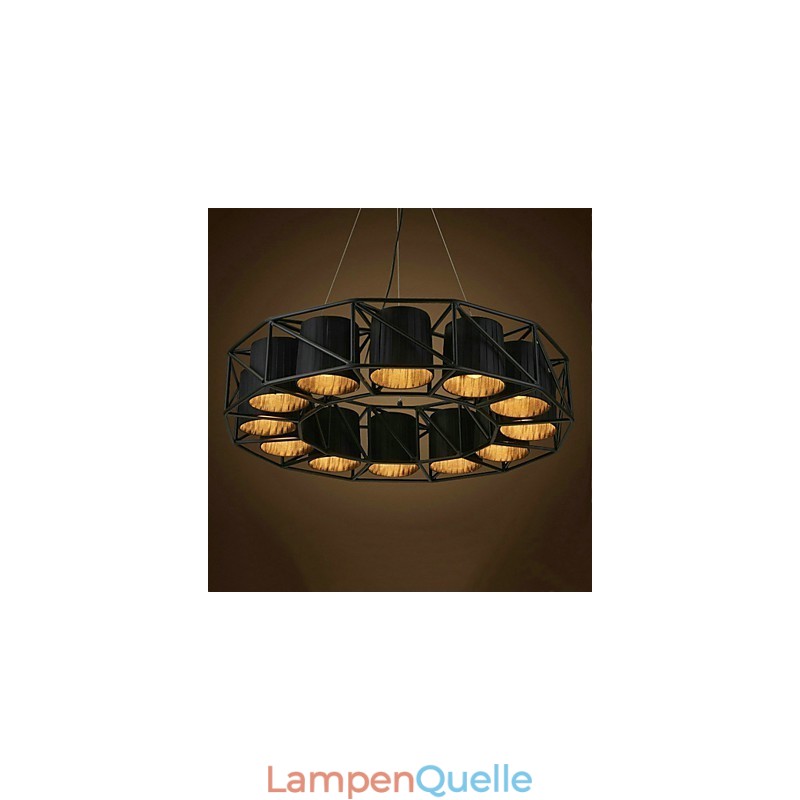 Vintage Country Painting Metall Pendelleuchte Garage