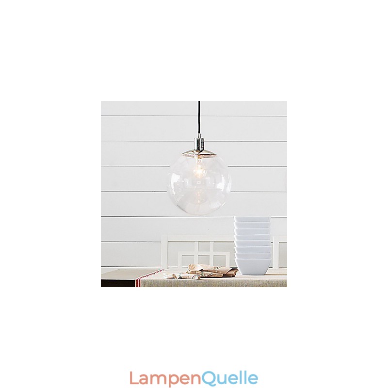 Traditionelle Pendelleuchte im klassischen Globe-Mini-Stil