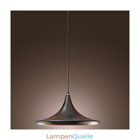 Moderne Pendelleuchte im Retro-Mini-Stil mit Gemälden