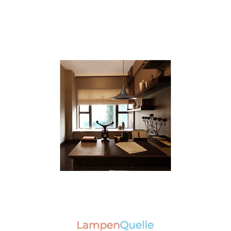 Moderne Pendelleuchte im Retro-Mini-Stil mit Gemälden