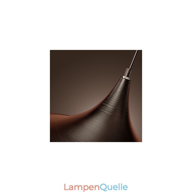 Moderne Pendelleuchte im Retro-Mini-Stil mit Gemälden