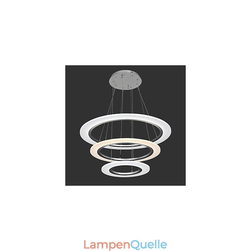 3 Ring DIY Form Acryl Anhänger Licht Decke Lampen Kronleuchter Leuchten mit