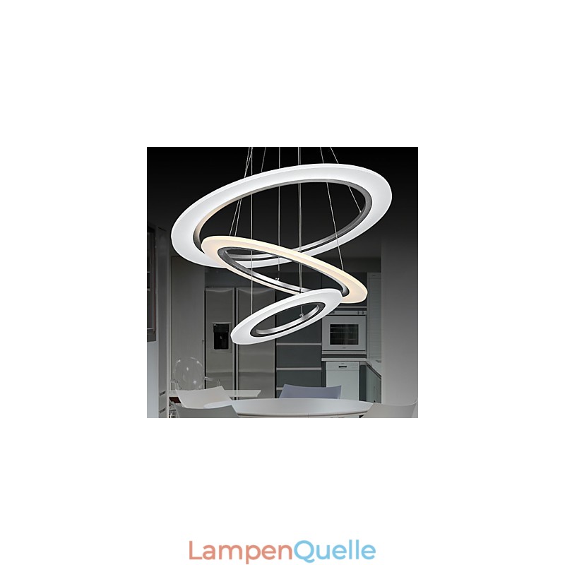 3 Ring DIY Form Acryl Anhänger Licht Decke Lampen Kronleuchter Leuchten mit