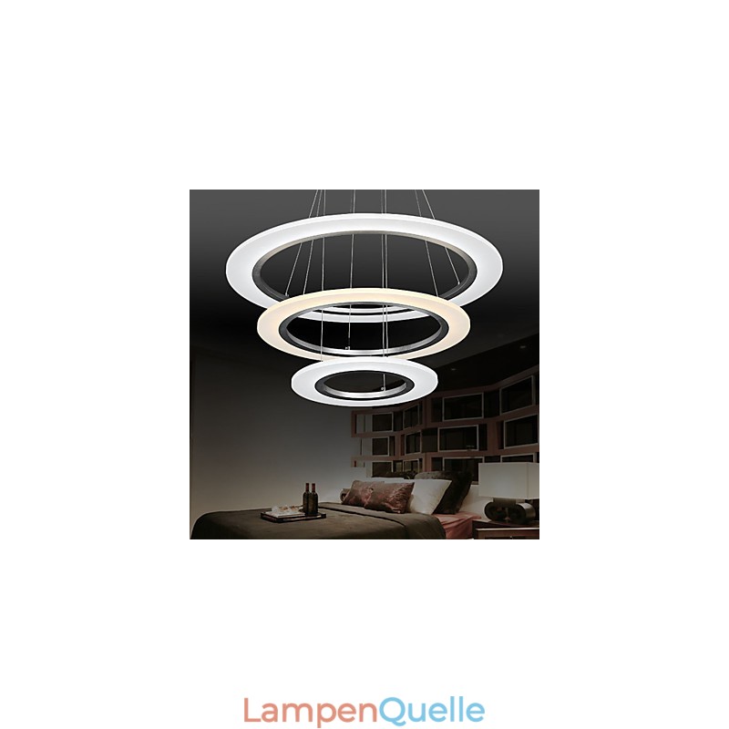 3 Ring DIY Form Acryl Anhänger Licht Decke Lampen Kronleuchter Leuchten mit