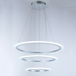 3 Ring DIY Form Acryl Anhänger Licht Decke Lampen Kronleuchter Beleuchtung