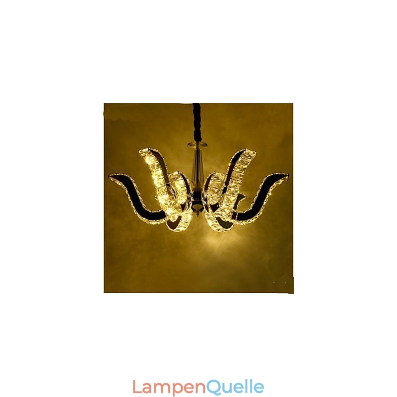 Kristalllampe Moderne Luxus-Kerzen-Kristall-Pendelleuchte