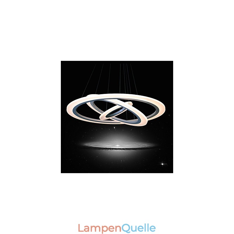 75 Watt moderne zeitgenössische Malerei Acryl Pendelleuchte