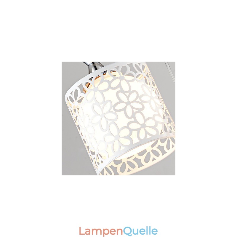 Zeitgenössische und vertraglich drei kreative Kristall Droplight Schmiedeeisen Lampe