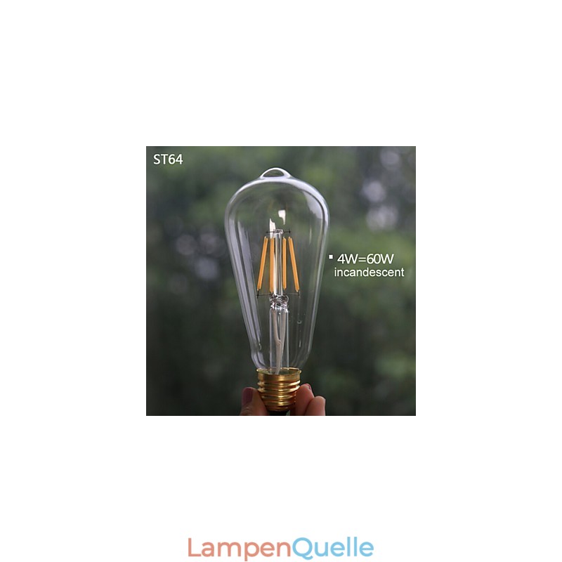 Pendelleuchten Vintage 3 Lichter ST64 Glühbirnen inklusive Up- und Down-System