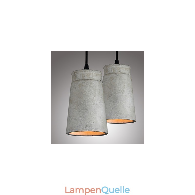 Die nordische minimalistische Retro-Pendelleuchte Zement Vintage Lampe Leuchte