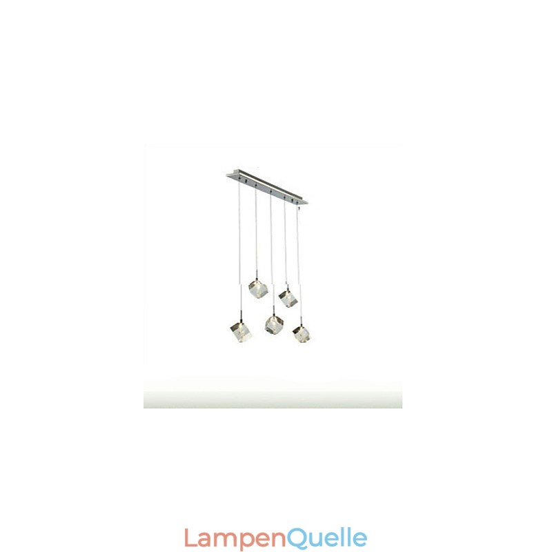 Mode Kristall Lampe Fünf Kopf Kristall Anhänger