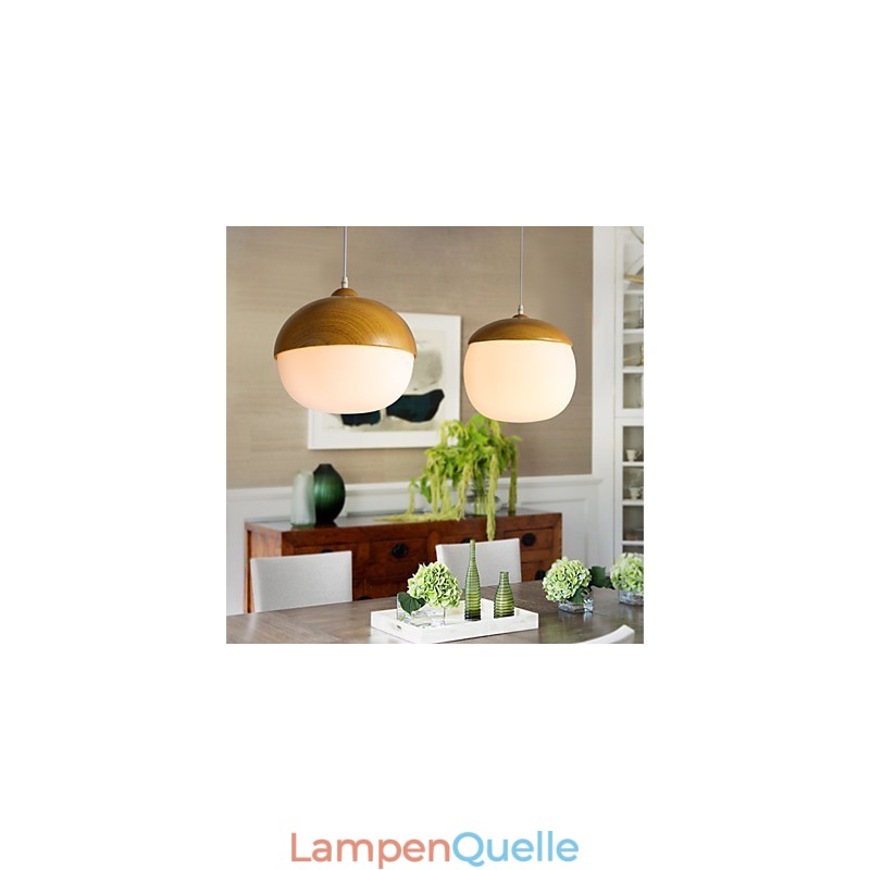 Nordic Vertraglich Pilz Kreative Nüsse Einzelkopf Glas Kronleuchter Lampe Licht