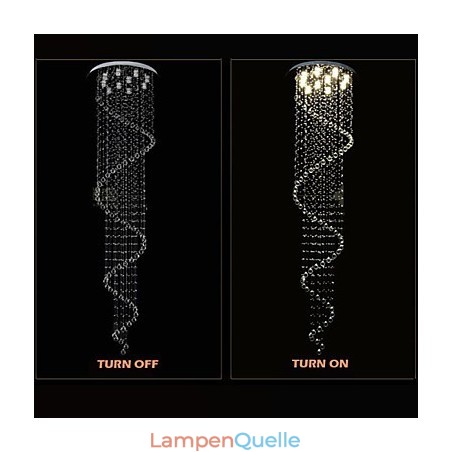 Moderne Kristall Pendelleuchte Kronleuchter Beleuchtung Lampen Leuchten mit Einzelner Spirale D70CM H250CM Moderne Kristall Pendelleuchte Kronleuchter Beleuchtung Lampen Leuchten mit Einzelner Spirale D70CM H250CM