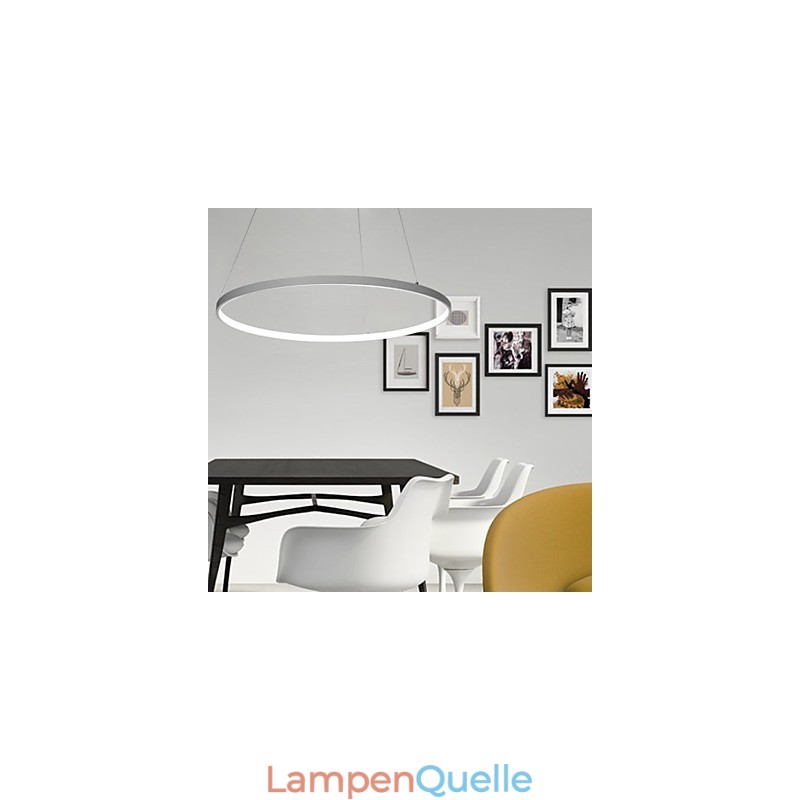 Dimmbare Pendelleuchte mit 80 cm Durchmesser, modernes Design