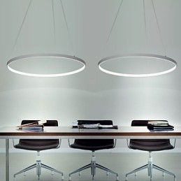 Dimmbare Pendelleuchte mit 80 cm Durchmesser, modernes Design