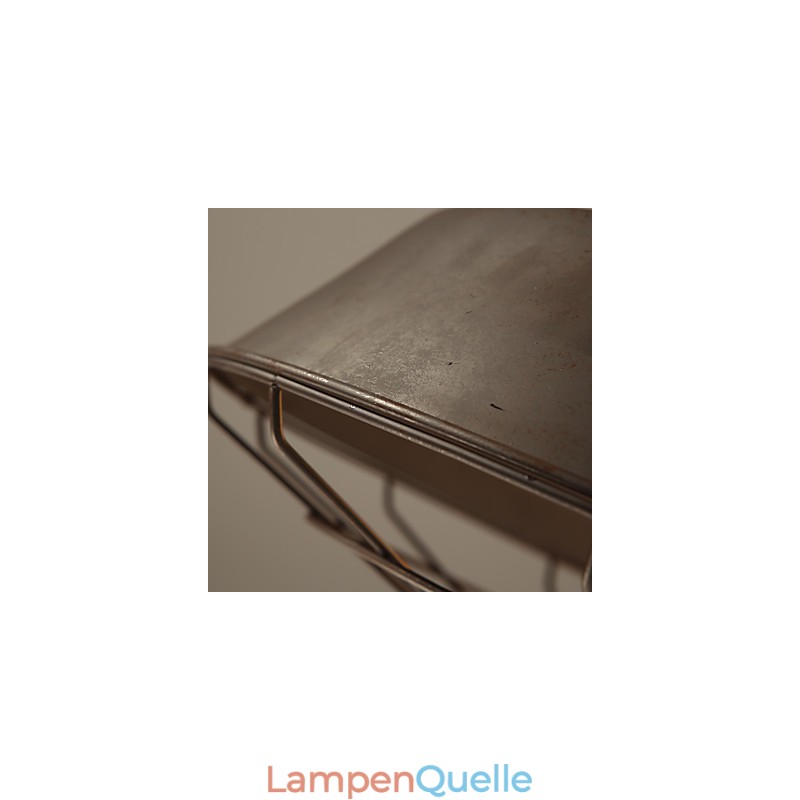 Retro Pendelleuchte 1 Licht Altmetall Materila Shade Shop