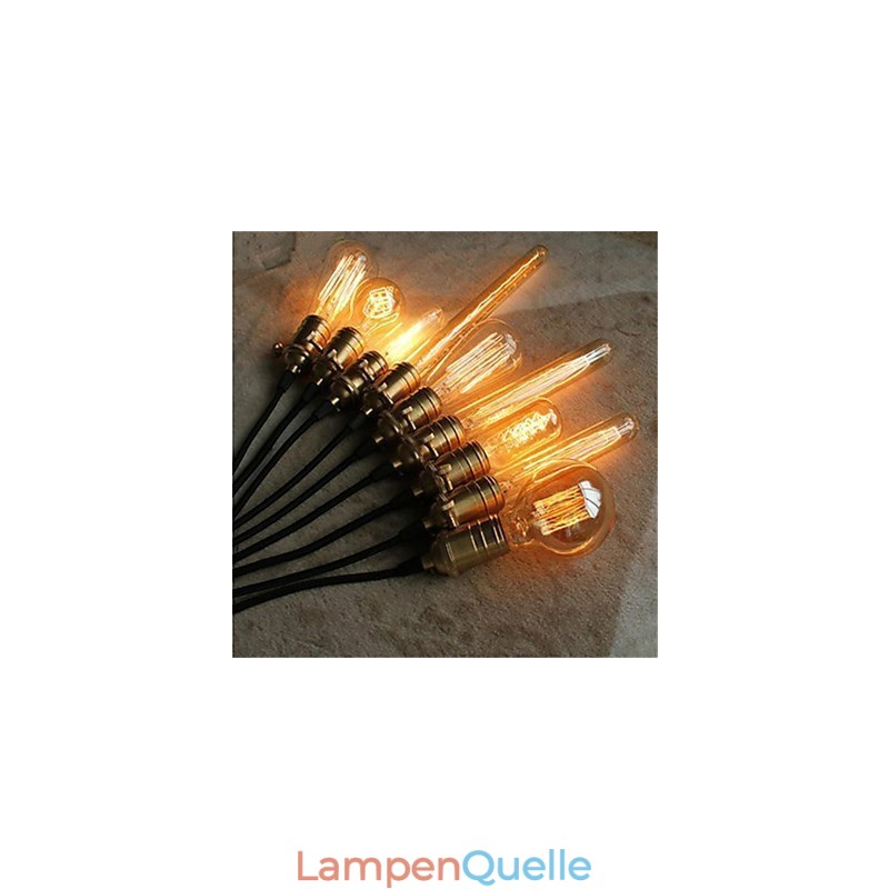 Amerikanische Retro-minimalistische einzelne Kupfer-Kronleuchterlampe