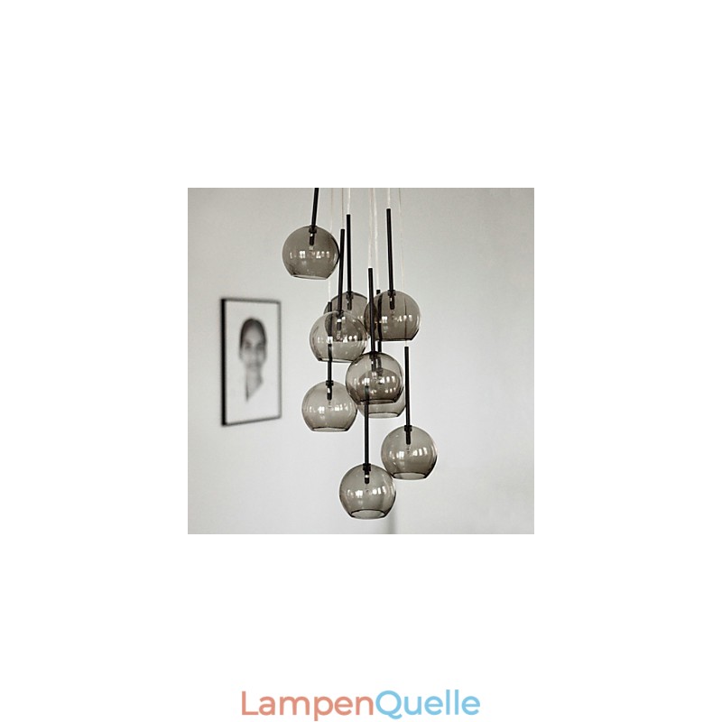 Pendelleuchte aus bemaltem Metall im Landhausstil im Mini-Stil