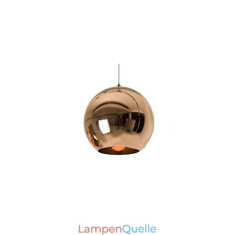 Kreative einfache Glas nordische Retro Galvanik Ball Pendelleuchte