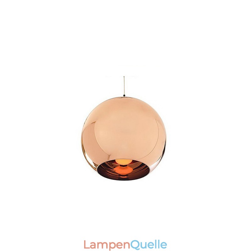 Kreative einfache Glas nordische Retro Galvanik Ball Pendelleuchte