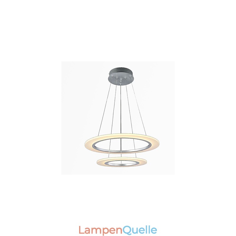 Moderne Pendelleuchte Deckenleuchte Kronleuchter Lampenfassungen mit 2 Ringen