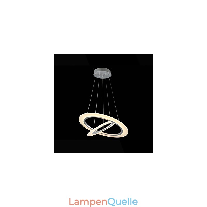Moderne Pendelleuchte Deckenleuchte Kronleuchter Lampenfassungen mit 2 Ringen