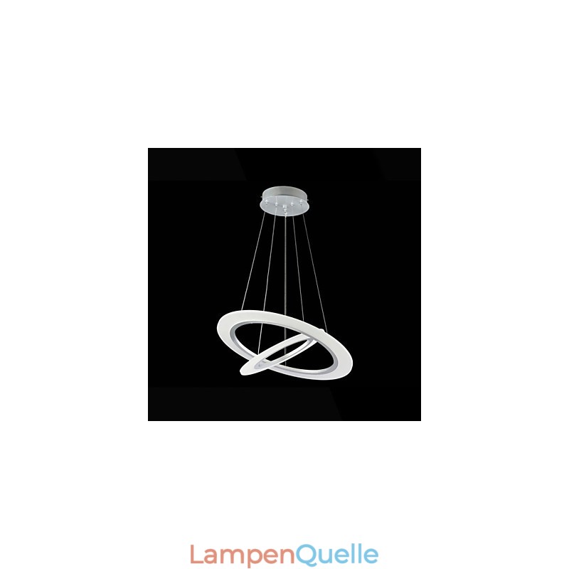 Moderne Pendelleuchte Deckenleuchte Kronleuchter Lampenfassungen mit 2 Ringen