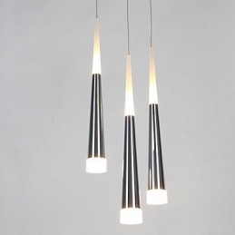 Dreifach Pendelleuchte Modern Zeitgenössisch Esszimmer Kinder Metall Rund Baldachin